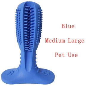 Dropshipping Dog Brushing Stick Dog Toys Brushing Stick Dog Brush Effective Toothbrush For Dogs Pets Oral Care Tooth Sticks