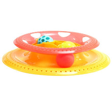 Load image into Gallery viewer, Trilaminar Pet Toys Cat Track Ball Dish Funny Disk Interactive Amusement Plate Cat Toy Game Play Disc Turntable Toy Cat Supplies