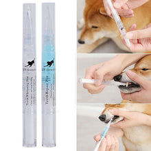 Load image into Gallery viewer, 3/5ml Pets Dog Grooming Whitening Pen Teeth Cleaning Pen Dogs Cats Natural Plants Tartar Remover Tool Suitable for All Pets