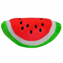 Load image into Gallery viewer, Pet Toys Funny Cartoon Cute Fruit Bite Resistant Plush Squeaky Toy Pet Chew Toy For Cats Pet Interactive Supplies Pet Partner