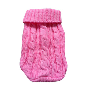 Pet Dog Cat Clothes Warm Cat Knitted Sweater For Cats Jumper Puppy Pug Coat Clothes Pullover Knitted Shirt Kitten Clothes 35