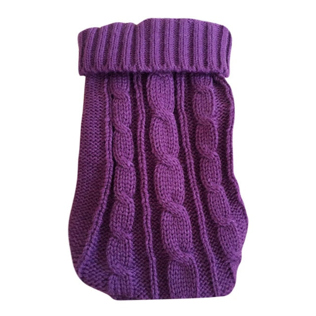 Pet Dog Cat Clothes Warm Cat Knitted Sweater For Cats Jumper Puppy Pug Coat Clothes Pullover Knitted Shirt Kitten Clothes 35