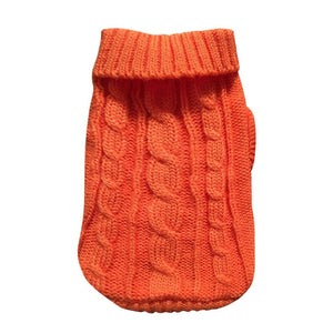 Pet Dog Cat Clothes Warm Cat Knitted Sweater For Cats Jumper Puppy Pug Coat Clothes Pullover Knitted Shirt Kitten Clothes 35