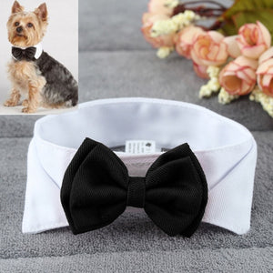 Fashion Adjustable Pet Bows Puppy Kitten Dogs Cat Tie-Collar Necktie Bowknot Clothes For Pets Dog Cat New Strap Styling New 2019