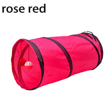 Load image into Gallery viewer, 2/3/4/5 Holes Pet Cat Tunnel Toys Foldable Pet Cat Training Toy Interactive Tube Fun Toy For Cat Rabbit Animal Play Tunnel Tube