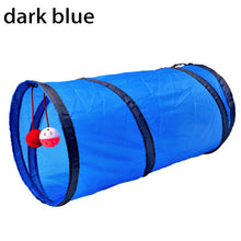 Load image into Gallery viewer, 2/3/4/5 Holes Pet Cat Tunnel Toys Foldable Pet Cat Training Toy Interactive Tube Fun Toy For Cat Rabbit Animal Play Tunnel Tube
