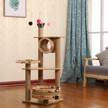 Load image into Gallery viewer, Scratching Board Cat Nest Cat Tree Sisal Cat Climbing Column Cat Toy Cat Teaser Toy Cat Jumping Platform Cat House Cat Supplies