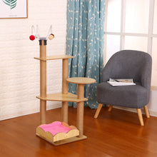 Load image into Gallery viewer, Scratching Board Cat Nest Cat Tree Sisal Cat Climbing Column Cat Toy Cat Teaser Toy Cat Jumping Platform Cat House Cat Supplies