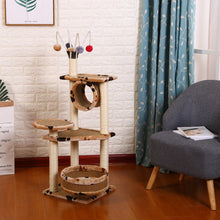 Load image into Gallery viewer, Scratching Board Cat Nest Cat Tree Sisal Cat Climbing Column Cat Toy Cat Teaser Toy Cat Jumping Platform Cat House Cat Supplies