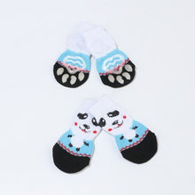 Load image into Gallery viewer, Pet Anti-Slip Knit Socks Small Dogs Cat Shoes Pet Dog Shoes Schnauzer Thick Warm  Paw Protector Dog Socks Booties Accessories