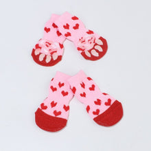 Load image into Gallery viewer, Pet Anti-Slip Knit Socks Small Dogs Cat Shoes Pet Dog Shoes Schnauzer Thick Warm  Paw Protector Dog Socks Booties Accessories