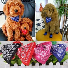 Load image into Gallery viewer, Fashion Small Adjustable Pet Dog Cat Bandana Scarf Collar Neckerchief Pet Ties