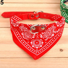 Load image into Gallery viewer, Fashion Small Adjustable Pet Dog Cat Bandana Scarf Collar Neckerchief Pet Ties