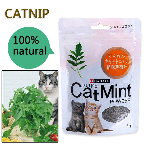 Menthol Flavor Cat Treats Digestive Pet Supplies Promotional Premium Catnip Hot Sale Cat Mint Natural Pet Food Organic Funny Toy