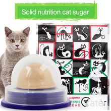 Load image into Gallery viewer, New Cat Snacks Catnip Sugar Candy Licking Solid Nutrition Gel Energy Ball for Kitten Cats Healthy Food Digestion Pet Supplies