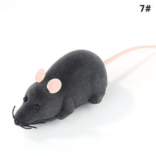 Load image into Gallery viewer, Hot selling New Black White Funny Pet Cat mice Toy Wireless RC Gray Rat Mice Toy Remote Control mouse For kids toys freeshipping