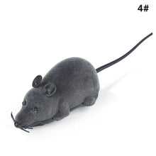 Load image into Gallery viewer, Hot selling New Black White Funny Pet Cat mice Toy Wireless RC Gray Rat Mice Toy Remote Control mouse For kids toys freeshipping