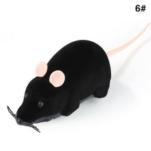 Load image into Gallery viewer, Hot selling New Black White Funny Pet Cat mice Toy Wireless RC Gray Rat Mice Toy Remote Control mouse For kids toys freeshipping