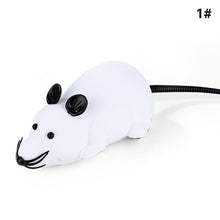 Load image into Gallery viewer, Hot selling New Black White Funny Pet Cat mice Toy Wireless RC Gray Rat Mice Toy Remote Control mouse For kids toys freeshipping