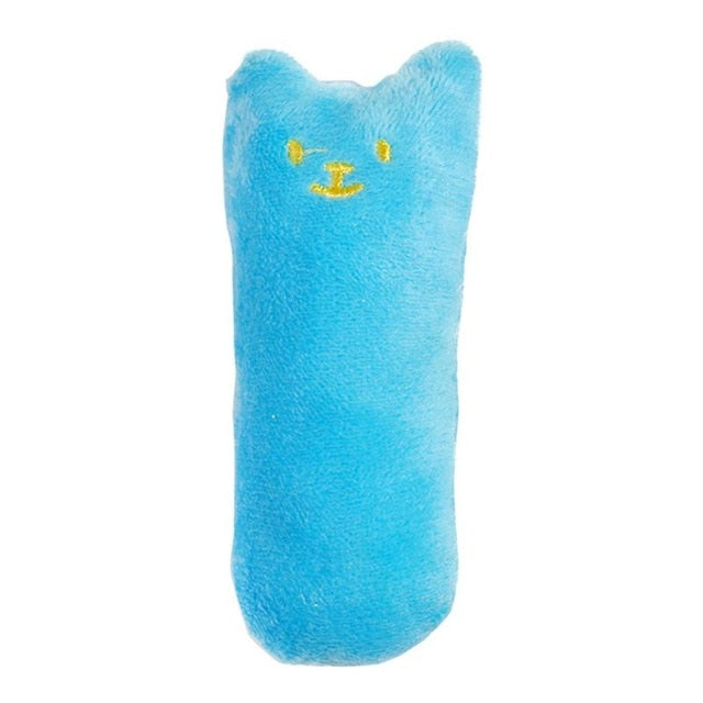 Funny Interactive Crazy Cat Toy Pet Kitten Chewing Toy Teeth Grinding Catnip Toys Claws Thumb Bite Cat mint For Cats Cat Kickers