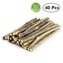 Load image into Gallery viewer, Cat Catnip Sticks Pet Teeth Cleaning Chew Toy for Cats 100% Natural Matatabi Actinidia Silver Vine Dental Treats Molar Sticks