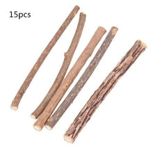 Load image into Gallery viewer, Cat cleaning teeth Pure natural catnip pet cat molar Toothpaste Stick Fruit Matatabi Cat Snacks Sticks Pet Cat Supplies