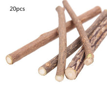 Load image into Gallery viewer, Cat cleaning teeth Pure natural catnip pet cat molar Toothpaste Stick Fruit Matatabi Cat Snacks Sticks Pet Cat Supplies