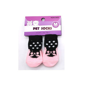 Cotton Rubber Sole Non-slip Breathable Washable Pet Dog Socks For Big Dog Outdoor Sport Dog Socks Winter