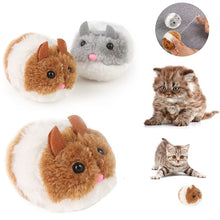 Load image into Gallery viewer, Fashion Kitten Toys Bite toy Cute Plush Fur 1PC New Pet Little Interactive Movement Rat Mouse Shake Funny Cat Toy