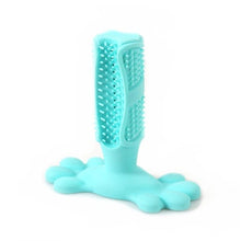 Load image into Gallery viewer, Dog Toothbrush Dog Chew Tooth Cleaner Brushing Stick Natural Rubber Doggy Puppy Dental Care Dog Chew Toys Toothbrush for Pet